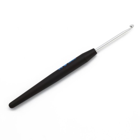 Soft hook knitting with a soft handle, 3 mm/14 cm-1