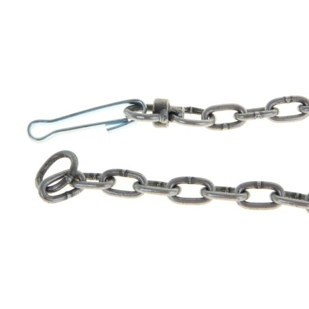 A chain for leaning dogs, 3 m, caliber 6 x 27 mm, black-2