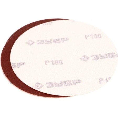 Circle of abrasive grinding bison 35563-125-180, universal, P180, 125 mm, 5 pcs.-2