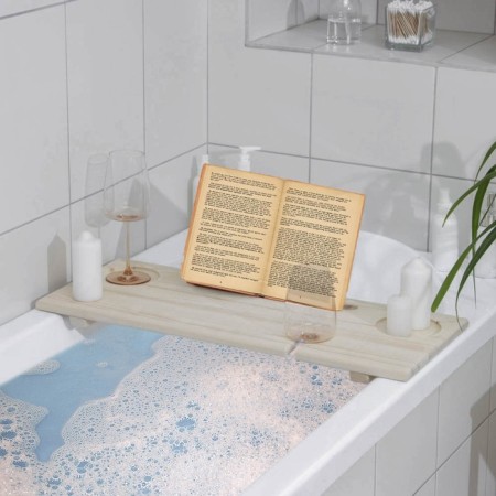 Bath shelf, 68 × 28 × 4 cm, pine