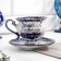 Tea couple "grace", gold, (golden grandmother), 300 ml, gzhel