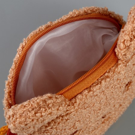Soft bag "Bear". Brown color-5