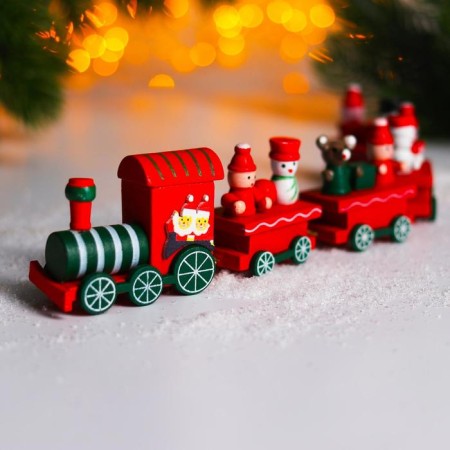 New Year's decor "Fairytale train" 26 × 5 × 2 cm, mix-1