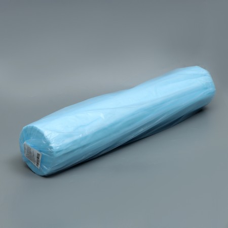 Disposable sheets in the roll "Unite" 70*200 "Lux" blue 15 g/m2 with perforation