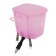 The drinker is nipple, with a capacity of 0.5 liters, for rabbits and birds, plastic