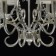 Valencia chandelier, size 80x140x80 cm, 320W 8xe14 IP 20