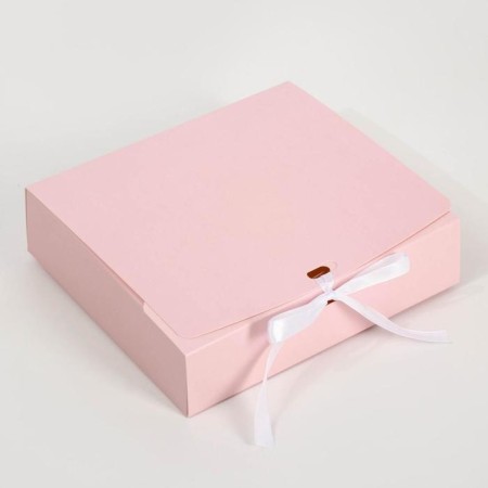 Gift folding box, packaging, “pink”, 31 x 24.5 x 8 cm, without tape-1