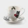 Tea steam porcelain "Winnie the Pooh", a mug 440 ml