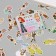 Stickers for "Baby" creativity embossing silver set 48 pcs 9x7x0.8 cm