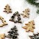 New Year's decor with backlight "Christmas tree", set of 12 pcs.