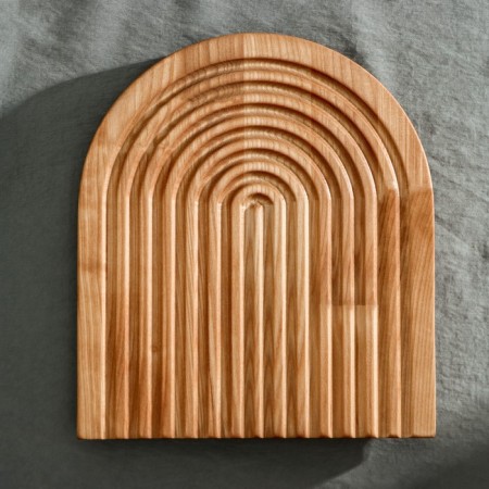 Defense board for feeding and serving ADELICA, 25 × 22 × 1.8 cm, birch-2