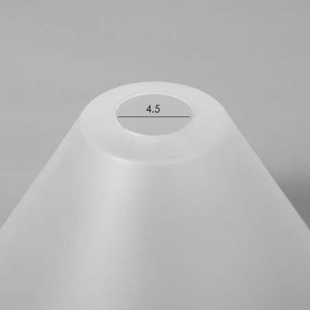 Plaphon "cone" E27 transparent 25x25x15cm-1