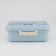 Lunch box, 800 ml, with instruments, 12 x 7.6 x 20 cm, blue
