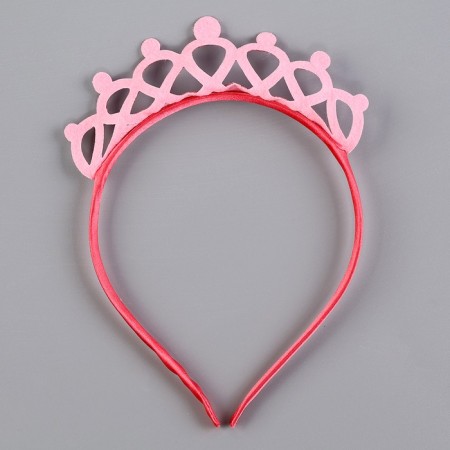 Carnival set "Stylish Princess": rim, dress pink, height 104-110 cm-10