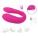 Vibrator for steam ok-hoods, with vacuum-wave clitoris stimulation, 10 modes, du, pink