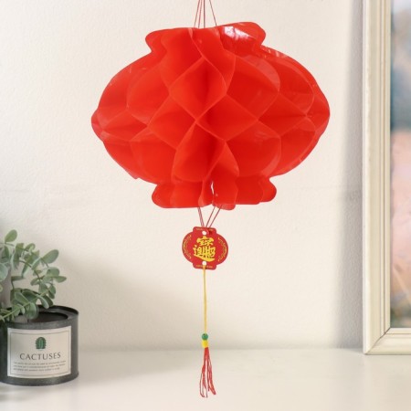 Souvenir plastic "Red flashlight" 26x26x20 cm