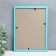 Photo frame plastic 15x21 turquoise