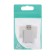 External sound card Luazon, USB, jack connectors: headphones and microphone, gray