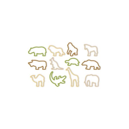 Tescoma zoo delicia kids for baking, plastic, 12 pcs