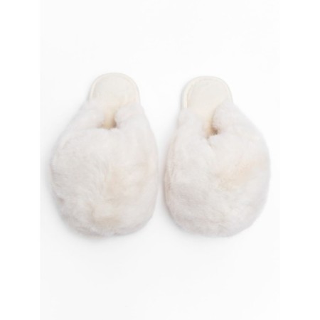 Softy slippers, size 38-39, white color-2