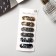 Invisibility for Herty hair (set 6 pcs) grace patterns, 5.5 cm
