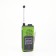 Battery Light, 1,500 mAh, radio, column, with a solar battery, green