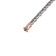 Tour tundra, a cross tip, double spiral, SDS-Plus, 12 x 310 mm.