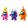A set of figures among us, with mobile elements, with accessories, 3 pcs