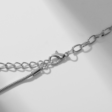 Pyel "broke out" two rings, color silver, 55 cm-2