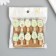 Decor for creativity tree "Procher. Avocado" set of 10 pcs 3.8x1.9x1.2 cm