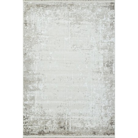 Rectangular carpet Durkar Rubi, size 200x400 cm, color Cream/Cream