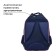 School backpack, 36 x 23 x 13 cm, ergonomic back, calligrata n "Magic unicorn"