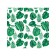 Organizer in a bath on suction cups "Fern rain", for storing toys and trifles, size 33x39 cm