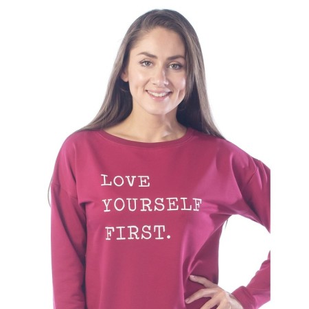 Dress-TOLSTOK LOVE YOURSELF First, size 46, burgundy color-4