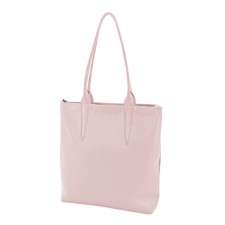 Female bag, artificial leather, pink, 31x8x33 cm