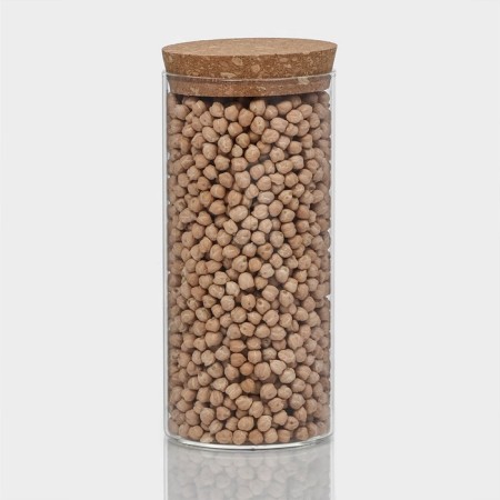 Glass Bank for bulk products with a Bellatenero cork cover "Classic", 800 ml, 8.5 × 19 cm-1