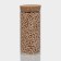 Glass Bank for bulk products with a Bellatenero cork cover "Classic", 800 ml, 8.5 × 19 cm