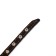 Single-layer leather collar with corrugated eyelets, 35x1.2 cm, Osh 10-28 cm, dimensionless, mix of flowers
