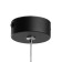 Ceiling light Feron ML1858, IP20, GU10, 35 W, 70x70x110 mm, black color