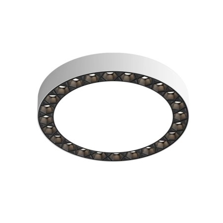 DK2841-WB Dual Lumina Light with D217MM 220V 18+18W 4000K IP20 White/Black Alumin-3