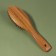 The comb massage, natural/combined bristles, 6 × 22 cm, color "Light wood"