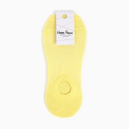 Women's socks, yellow color, size 23-25-3