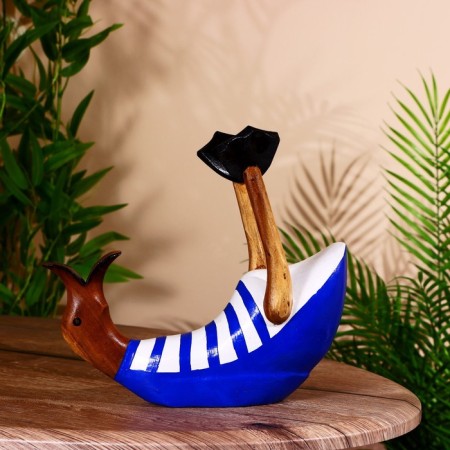 Standing for a bottle "Duck in the blue" tree 25x10x20 cm-2