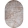 Oval carpet Merinos miranda, size 150x230 cm, color Dark Beige