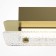 Bra Maytoni P091WL-L7G3K, LED, 11W, 40x7x8 cm, 350lm, Color Gold