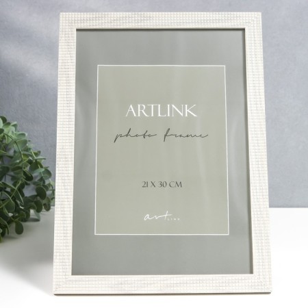 Photo frame plastic "Amelia" 21x30 cm, gray