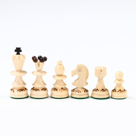 Chess Polish Madon "Pearls", 28 x 28 cm, King H-6.5 cm, pawn H-3 cm-6
