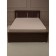 Amore Mio elastic sheet, size 120x200x20 cm, coffee color