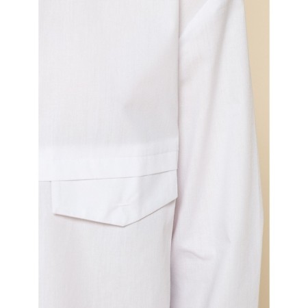 Blouse for girls, height 128 cm, white color-5