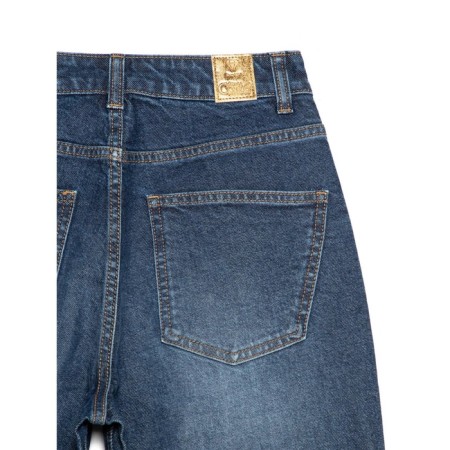 Women's jeans with a high landing CONTE Elegant Relaxed MOM, size S, Sky Blue color-9